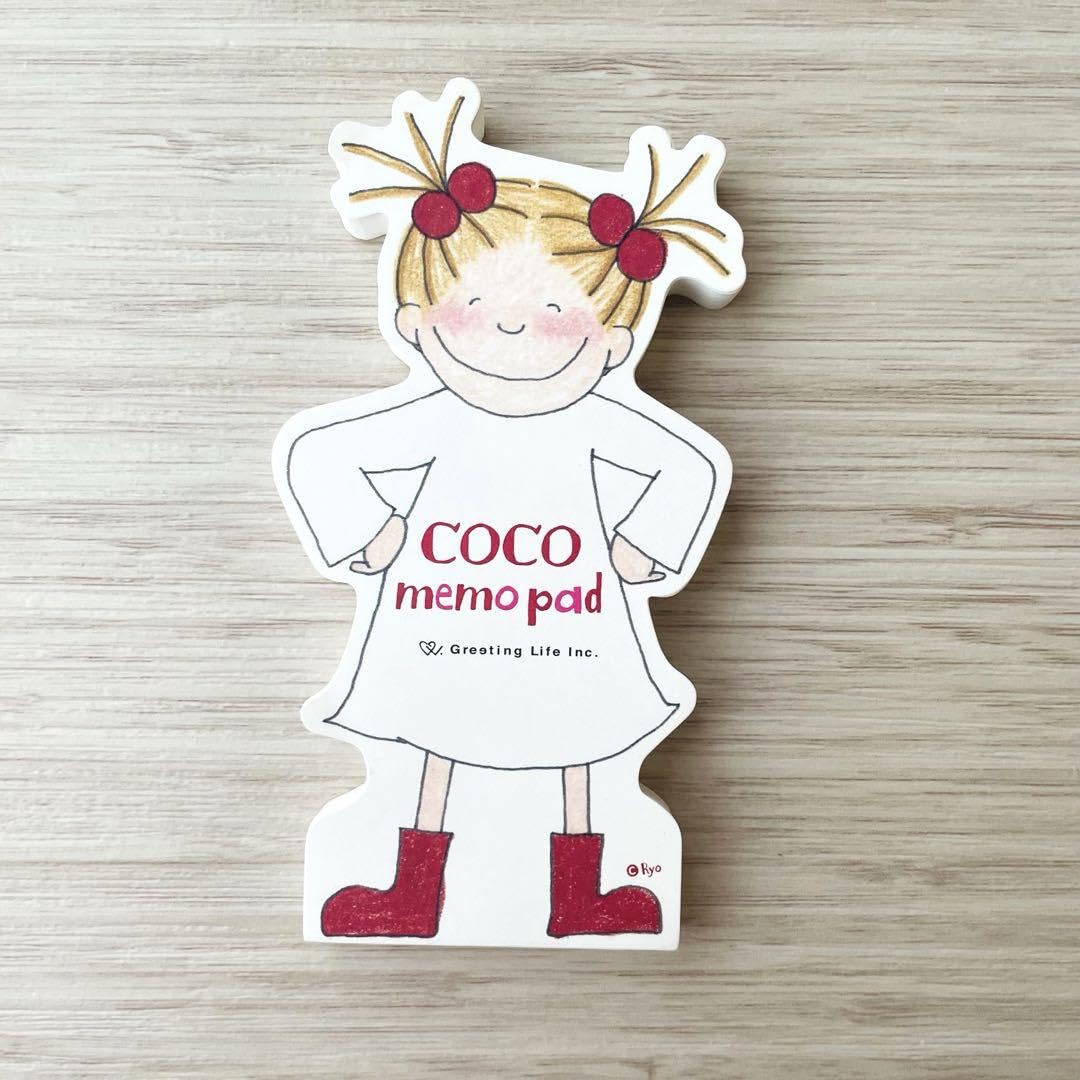 Amazon.co.jp: COCOちゃん ココちゃん ダイカット メモ帳 メモパッド